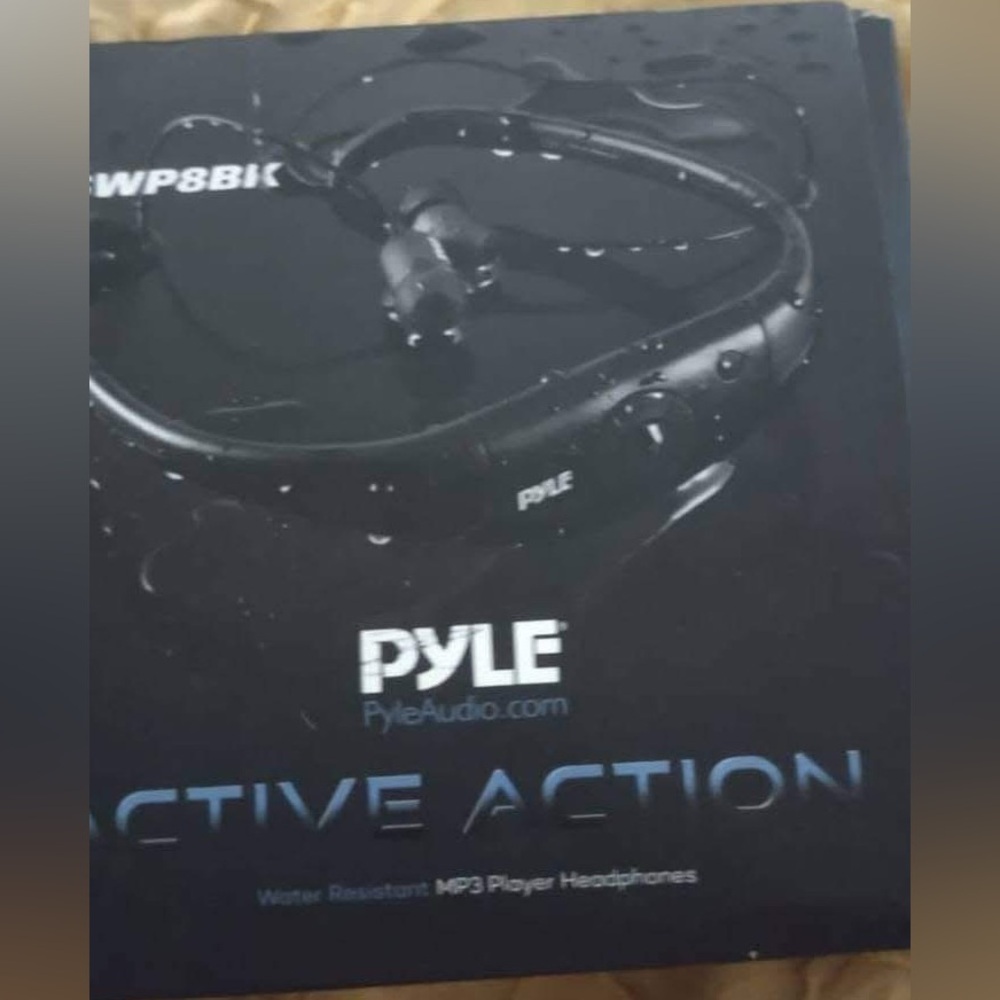 Pyle Black MP3 Player Headphones